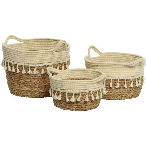 Cesta con nappe grande