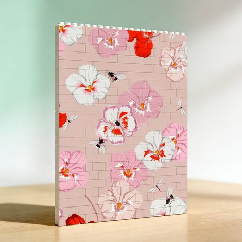 Cadre photo en blocs pour amoureux à faire soi‑même, cadeau pour anniversaire (1/5)