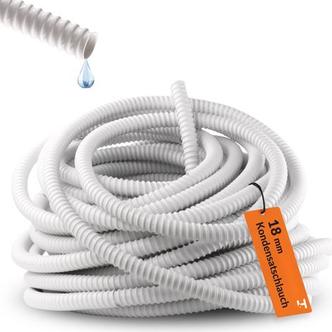 HausHeld Kondensatschlauch Ø 18 mm x 1 m - Flexibles PVC (1/5)