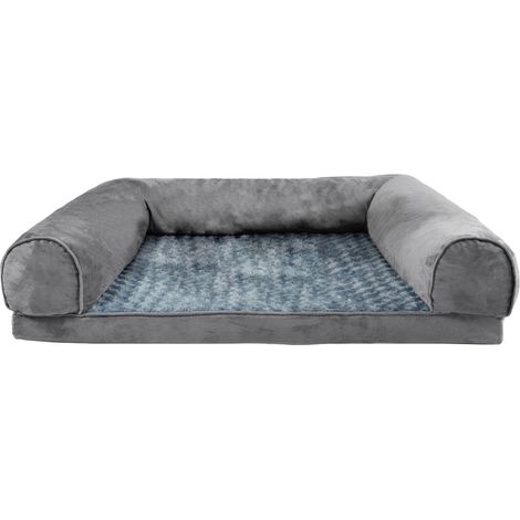 Skylos Orthopedic Pet Calming Bed Extra Large Foam Plush Dog Nest Mattress Mat