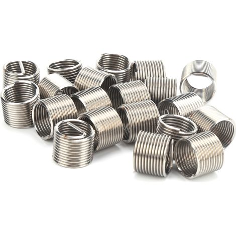 Kit de 20 douilles de réparation pour filetage M14x1,5x1,5D en acier inoxydable