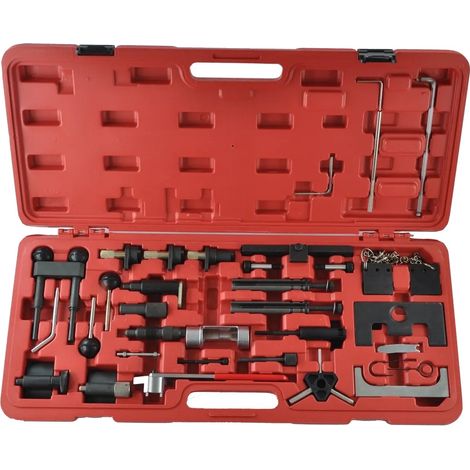 Kit de distribución, 36 piezas, material de acero, compatible con varios vehículos, ingeniería de precisión, cumple con los estándares de la industria. (1/5)