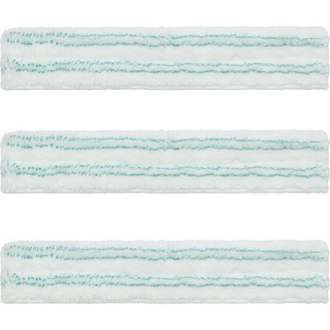 Lntyq Leifheit Housse de rechange lave-vitres 3-en-1, housse de lave-vitres en microfibres micro duo, éponge de nettoyage extrêmement absorbante et puissante, chiffon pour vitres et cadres de fenêtres
