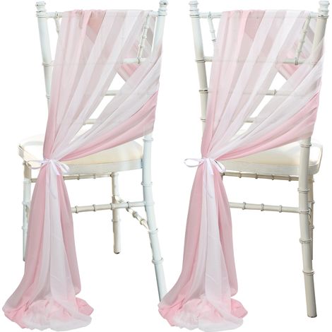 A4-Hochzeitsstuhl-Dekoration mit Weinreben – Weiches Polyester, 8 Paar – 25 x 250 cm – Elegante Dekoration (1/5)