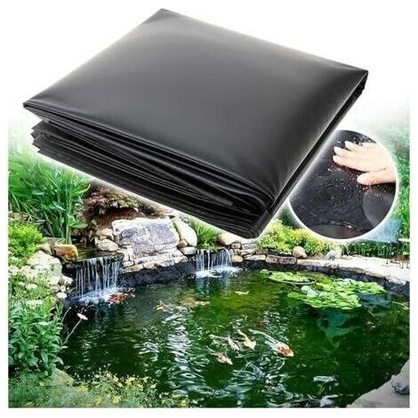 Liner de bassin pour bassin poissons, piscine, membrane renforce 3 m x 2 m 20S(0.20mm),membrane de piscine (1/5)