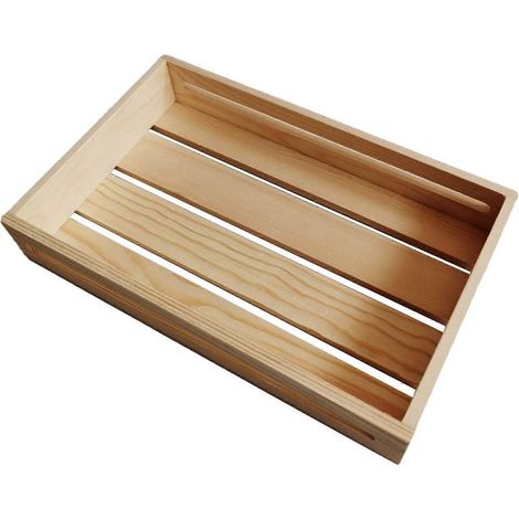 Porte-savon en bois rainuré, plateau égouttoir pour barre de savon, boîte de rangement pour douche bain. (1/4)