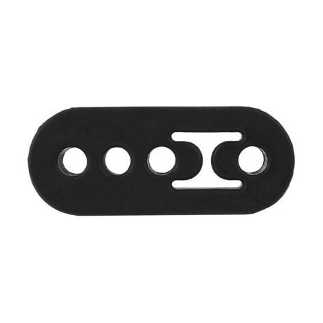 Supports de Support de Tuyau de Queue D'échappement Isolateur 4 Trous pour le Système D'échappement de Voiture Matière: Caoutchouc. (1/5)