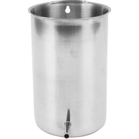 Seau à lavement de 1000 ml en acier inoxydable 304, grande capacité, pour le nettoyage du côlon. Outil de soins de santé. (1/5)