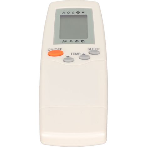 Control remoto universal Carrier – Modelos RFL-0601, KFL-0301E – Reemplazo para aire acondicionado – Configuración sencilla – Pantalla LCD
