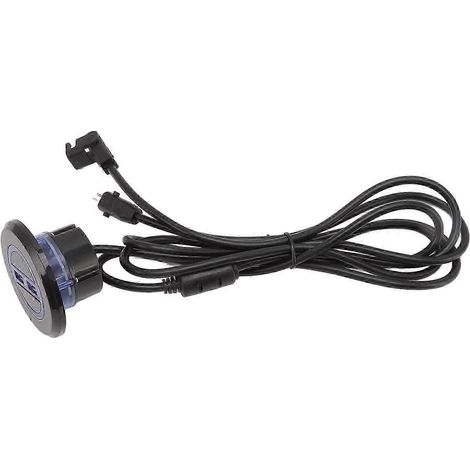 Télécommande pour canapé/fauteuil inclinable électrique, télécommande filaire pour fauteuil réglable en hauteur avec deux ports de chargement USB. (1/5)