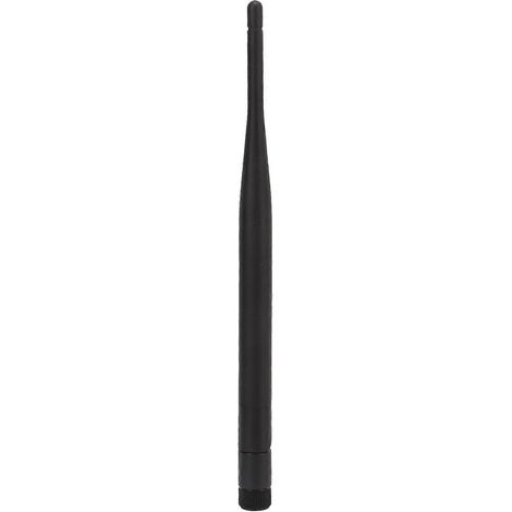 Klappbare WLAN-Antenne mit Innennadel, vergoldet, SMA-Stecker, omnidirektional, JB‑2.4G‑017Schwarz