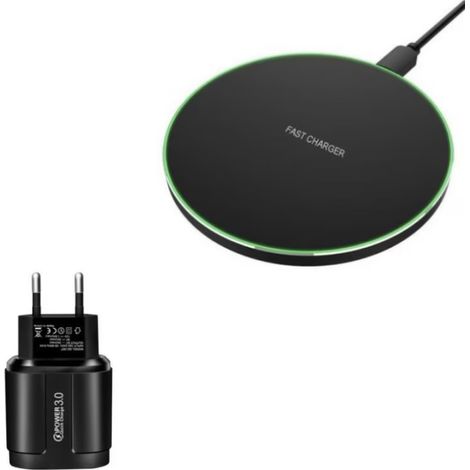 Incarcérateur sans fil CHARGE RAPIDE avec prise rapide 15W, téléphone compatible iPhone 11,11pro, promax, xs, xsmax (1/5)