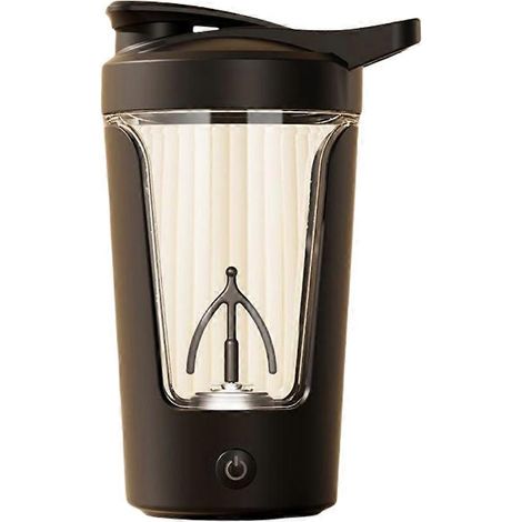 HONORNIC - Tasse mélangeuse électrique automatique, rechargeable, pour café, lait en poudre, protéines en poudre et lait de soja (1/5)