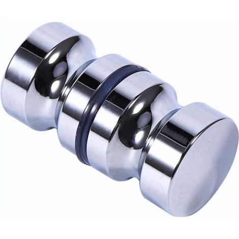 Poignée Porte Douche 1 Pièce Bouton Porte Douche Verre Bain Poignée Porte Douche Douche Armoire Poignée en Alliage D'aluminium avec Vis pour Salle de Bain Cuisine Maison Bureau Hôtel (1/4)