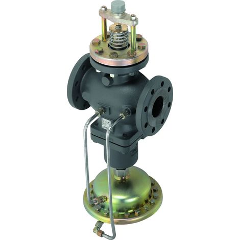 Danfoss Vol,-regolatore di flusso, m,Attuatore, AFQM6 DN50, Kvs 32, PN16, GG-25, 0,2 flangiata, 003G1083