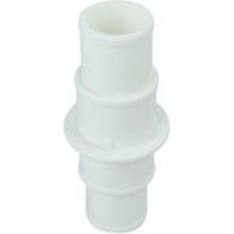 Raccords de tuyaux, raccords 32/32, 38/38, 32/38 pour tuyaux de piscine flottants - Blanc - Linxor (1/5)