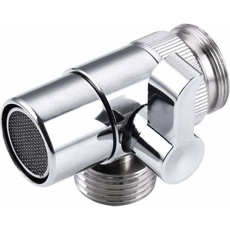 Pièces de rechange pour adaptateur de robinet en laiton pour cuisine ou évier vers flexible (1/4)