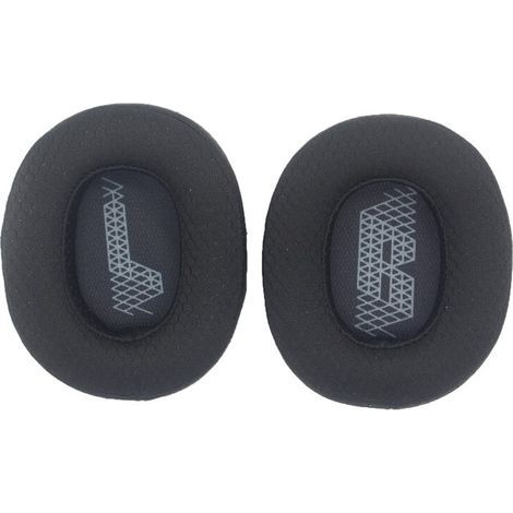 Coussinets D'Oreille de Rechange pour Casque Sans Fil pour JBL LIVE500BT - Coussinets D'Oreille Respirants - Pièces Détachées pour Casque - Noir (1/3)