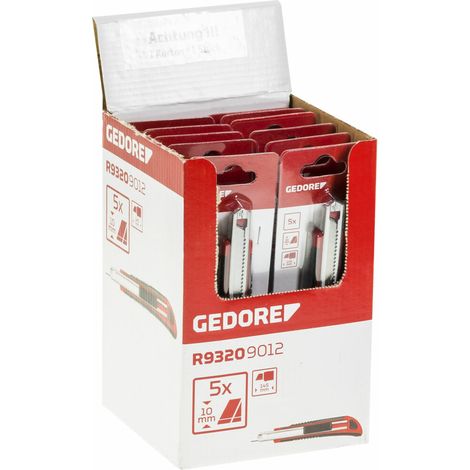Gedore Red Display Profi-Cuttermesser R93219012 8-teilig (1/2)