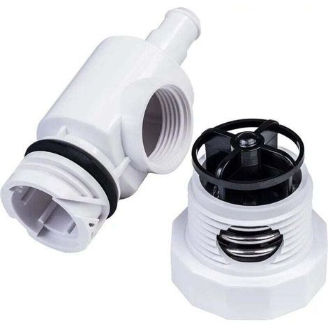 D29 Adaptateur à Déconnexion Rapide UWF Compatibles avec Polaris 180 280 380 Robot Nettoyeur Automatique de Piscine et 9-100-9002 Vanne de Régulation de Pression par Poweka-- (1/5)