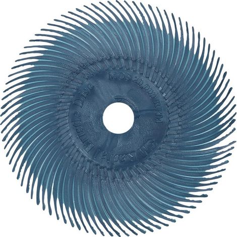 Disco spazzola radiale RB-ZB tipo C D.75mm K.120 bianco 20000min-¹ 3M