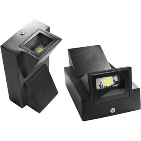 Appliquez Une Double émission 10 Watts Noir Pour L'extérieur (1/3)