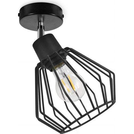 DECKENWANDLEUCHTE METALLDRAHTLAMPE LED