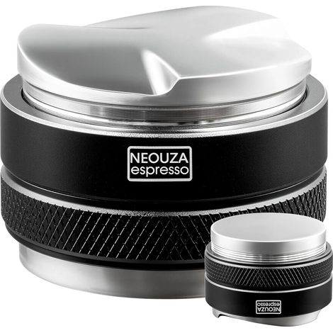 53mm Distributeur de filtre à café expresso sans fond et tamper double tête pour 870/875/878/880 54 mm Acier inoxydable (1/5)
