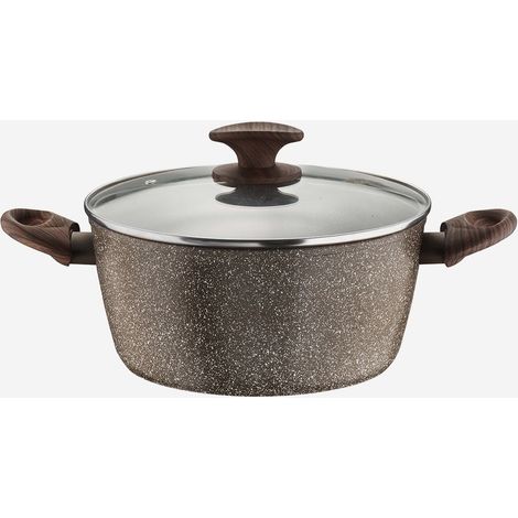 Casserole haute antiadhésive pour induction avec couvercle Chalet (1/3)