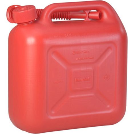 Kraftstoffkanister 10 Liter Benzinkanister, Dieselkanister rot