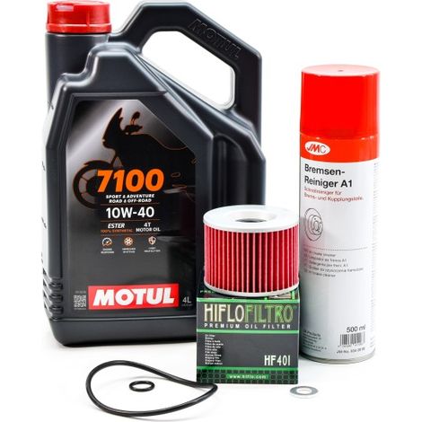 Kit Entretien Vidange pour KAWASAKI Z 440 LTD de 1980 à 1984 - MOTUL 7100 10W40 4L