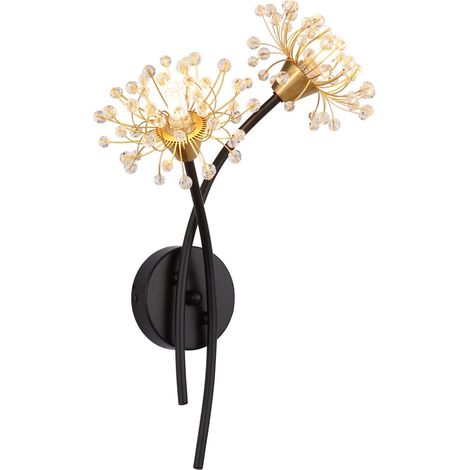 Globo - aplique de pared - FIORE - ámbar - vidrio - G9 - 16054-2W (1/4)