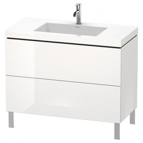 DURAVIT LC6938O0707 WTU L-Cube avec Vero Air 698x1000x480 mm