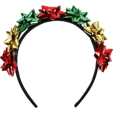 Diadema navideña para niñas: accesorio clásico de fiesta para todas (1/5)