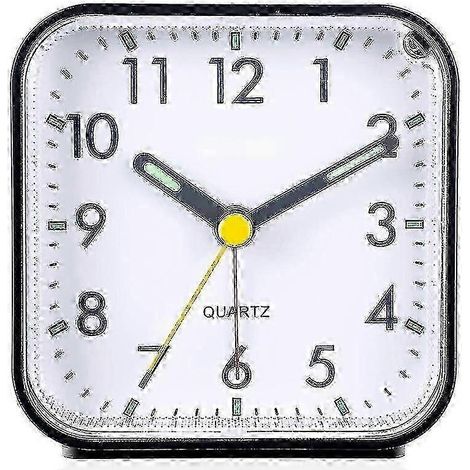 Réveil analogique silencieux, sans tic-tac, réveil en douceur, sans bip. (1/5)