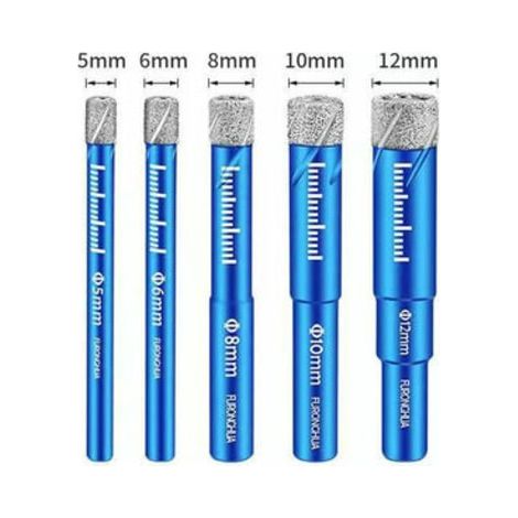 Foreuse diamantée à sec pour carrelage, trépan pour granit, marbre, verre et béton dur, outil polyvalent multi-usage (1/5)