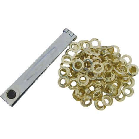 Set pince à oeillets + oeillets (Ø) 10 mm 50051 60 pc(s) (1/2)