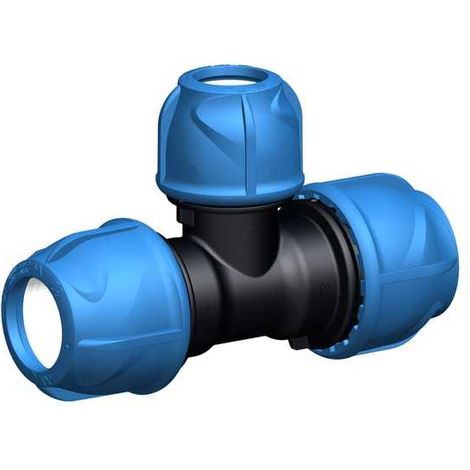 GF PIPING SYSTEMS Té 90° réduit - iJoint - 50 x 40 x 50 mm