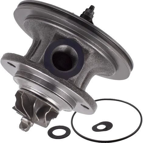 Turbolader-Einsatz, legierter Stahl und Aluminiumlegierung, Länge 16 cm, Gewicht 1,4 kg, Hersteller-Teilenummer: 0375G9, kompatibel mit Citroën- und Peugeot-Modellen (1/5)
