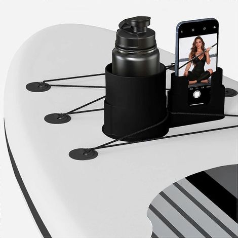 Porte-gobelet pour paddleboard, porte-boisson pour paddleboard et kayak, porte-gobelet et porte-téléphone 2 en 1 pour paddleboard (1/5)