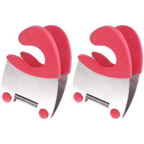 2 pièces Pot Clip De Fixation Cuillère Clip Repose-Pot Pot Clip Cuillère Repose Cuillère Cuillère Clip pour Pot (1/5)