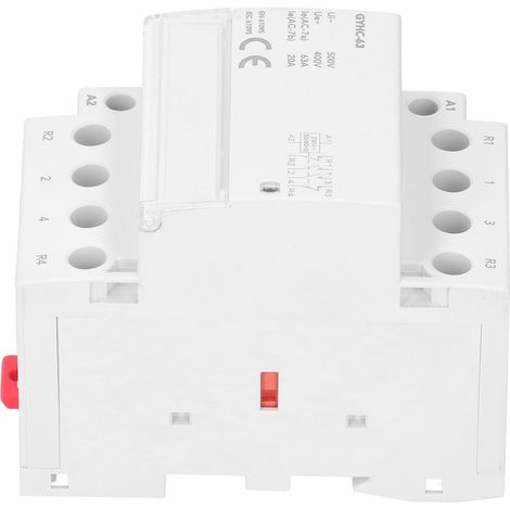 Modulares Schütz, tragbar, robust, elektronisches Modul, 50 Hz, 4-polig, GYHC‑63, 2 Schließer, 2 Öffner, 230 V (1/5)