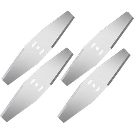 Remplacement des Têtes de Lame de Coupe-Herbe Tondeuse à Gazon Lames de Débroussailleuse Têtes de Lame De Désherbant(Blade x 4) (1/5)