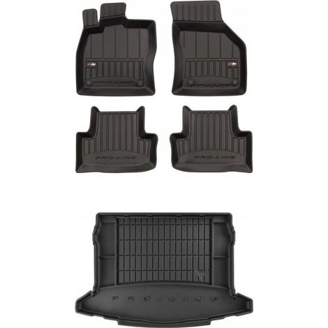 Satz 3D-Gummimatten für Skoda Karoq ab 2017-d zw (1/5)