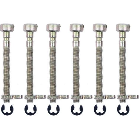 6 vis tendeurs de chaîne pour Husqvarna 36 41 136 137 141 142 235 240 (1/5)