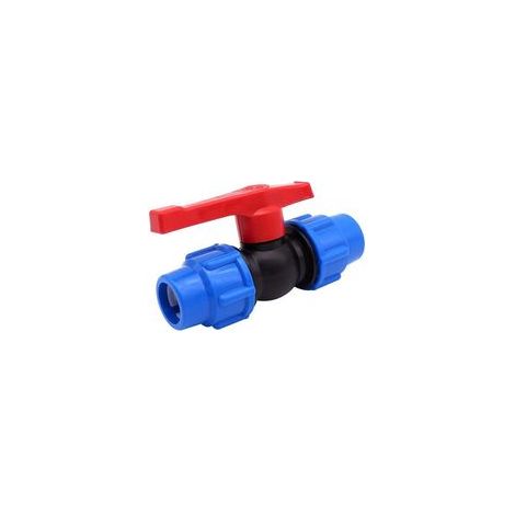 Válvula de cierre lista para usar en tuberías de polietileno de alta densidad o agua alcalina de 32 mm (32 mm)