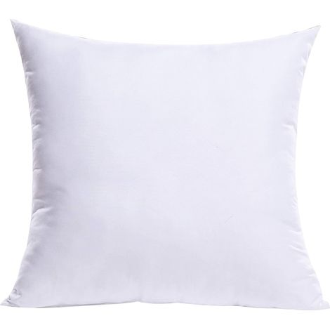 Coussin 45x45 cm-Coussins de Garnissage, Coussins Decoratifs pour Canapes, Blanc Coussin 45x45 sans Housse, Intérieur Coussin, Rembourrage Coussin (1/5)