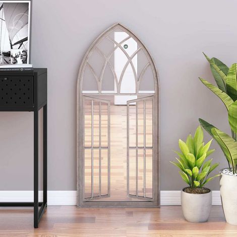 Miroir-Miroir décoratif Sable 100x45 cm Fer pour utilisation à l'intérieur 603677 (1/5)