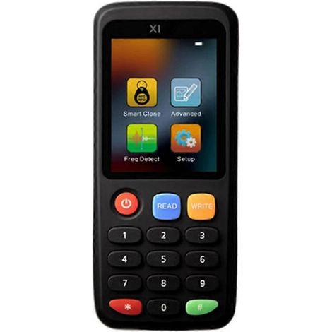 Décodeur/lecteur/enregistreur NFC RFID à puce intelligente X7 + copieur de 5 étiquettes porte-clés XUID 125 kHz 13,56 MHz pour cartes de clonage de badges et jetons (1/3)