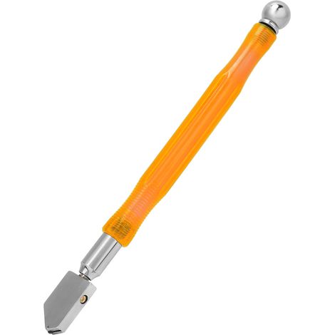 Couteau à huile en verre acier tungstène 45 acier inoxydable manche antidérapant outil de coupe pour diamant minéral jaune (1/5)